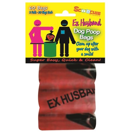 SCHOOCHIE PET Ex Husband Dog Waste Poop Bags 3PK 399